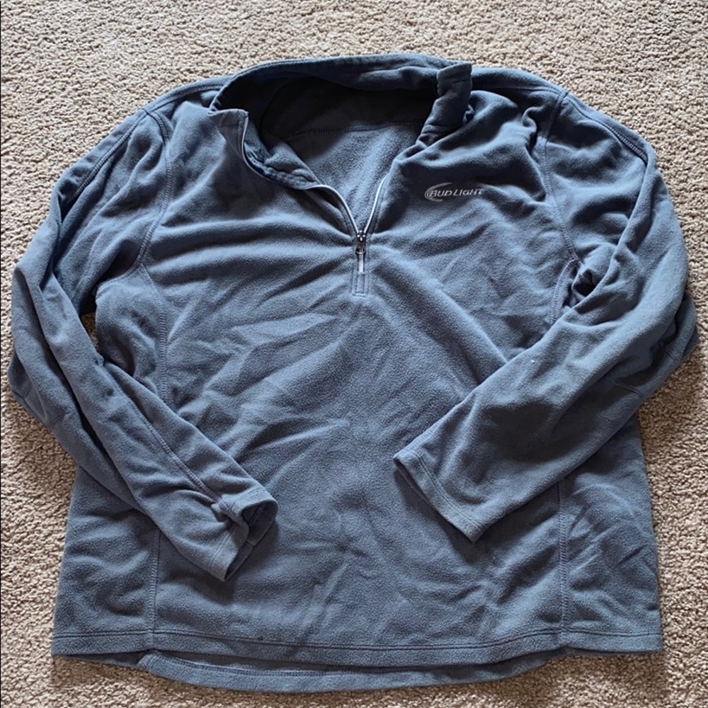 Port Authority Bud Light half zip